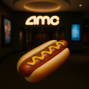 Blockbuster Gala: Theatre rental + 2 Hot Dogs + Large Drink for 20 Guests